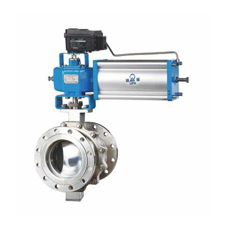 ZSSR-T series pneumatic O-type hard seat regulating ball valve