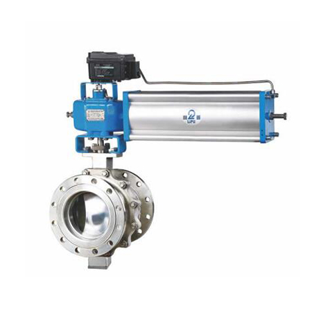 ZSSR-TS series pneumatic O-type hard seat regulating ball valve
