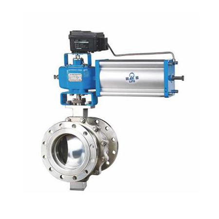 ZSSR - TF series pneumatic type O regulating ball valve